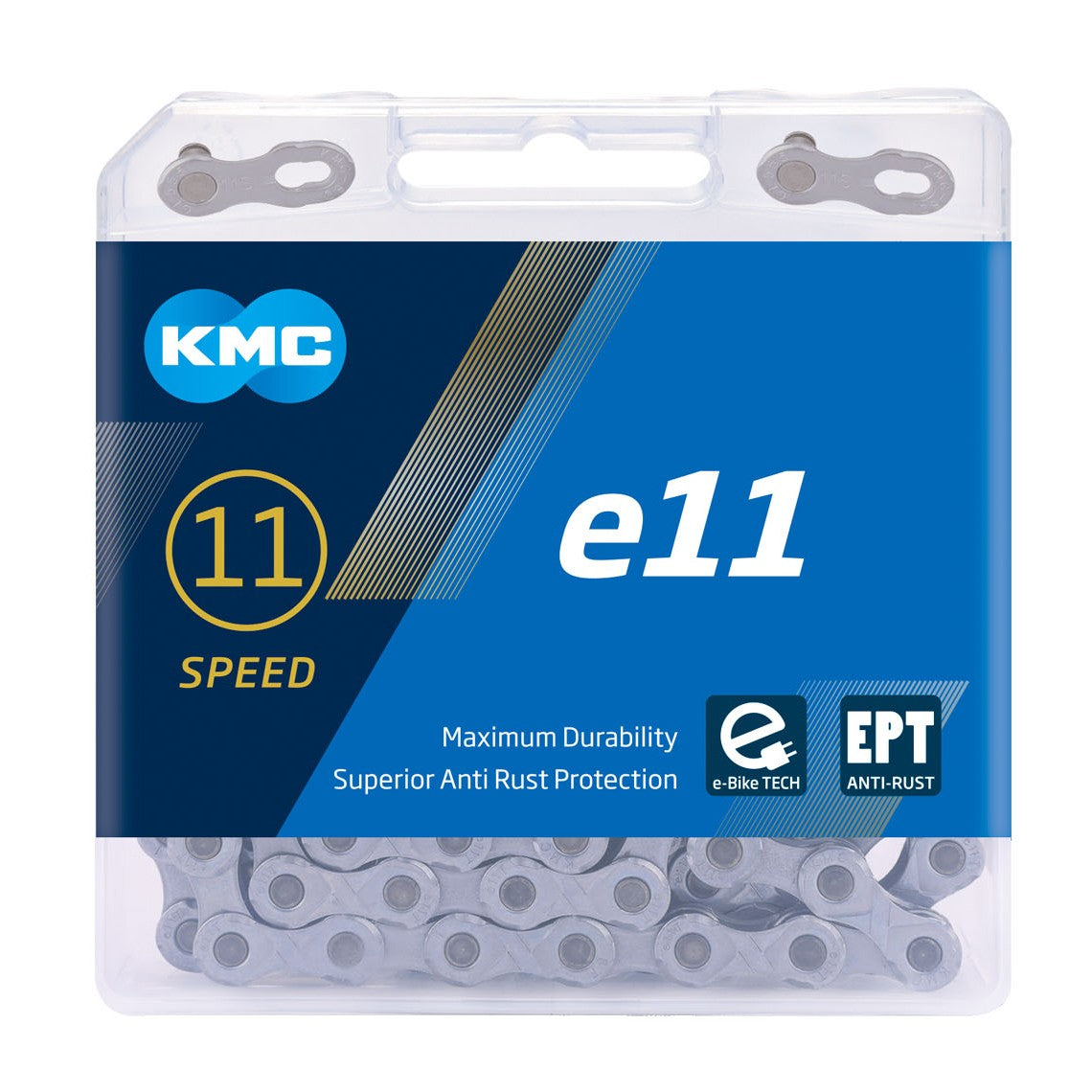 11-växlad kedja för elcykel, KMC E11 EPT