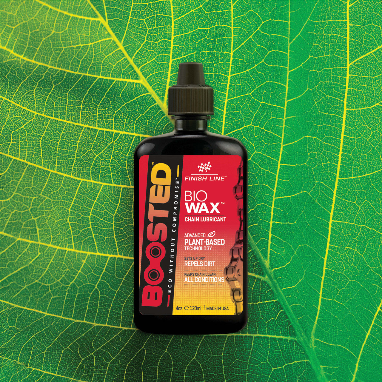Kedjesmörjmedel FINISH LINE BOOSTED™ BIO WAX (120 ml)