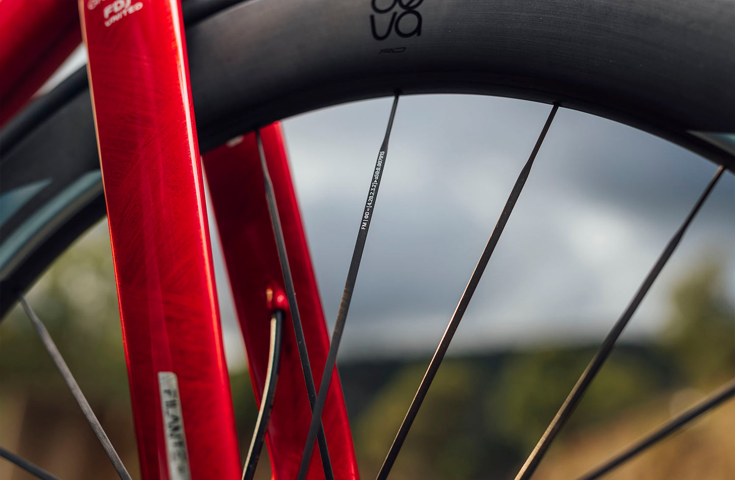 Par MICHE DEVA RD 52 Tubeless Ready-hjul (Center Lock) Svart