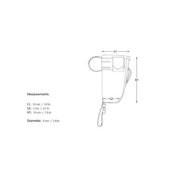 Handlebar bag APIDURA BACKCOUNTRY FOOD POUCH 1.2 L Black Grey