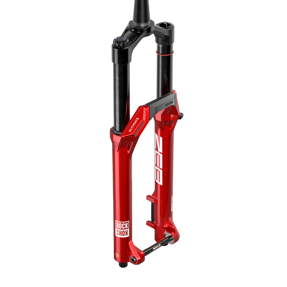 Fork ZEB Ultimate CHARGER 3.2 RC2 - 29" Boost™ 15x110 Red Alum Str Tpr C5/R55 44offset LinearXL (includes Bolt on Fenders, Star nut, Maxle Stealth) B1