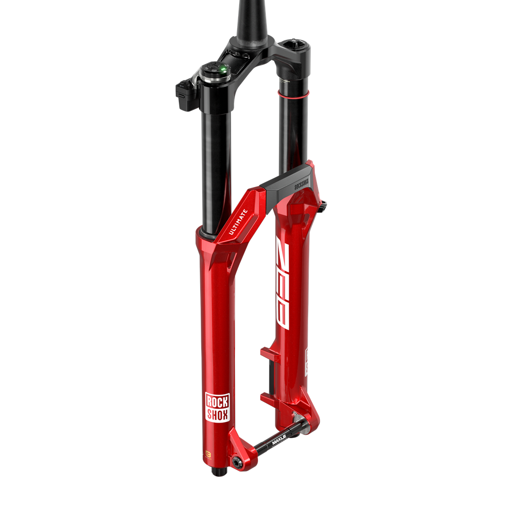 ROCKSHOX ZEB ULTIMATE CHARGER 3.2 RC2 FLIGHT ATTENDANT 29" gaffelaxel 15x110mm Boost Röd