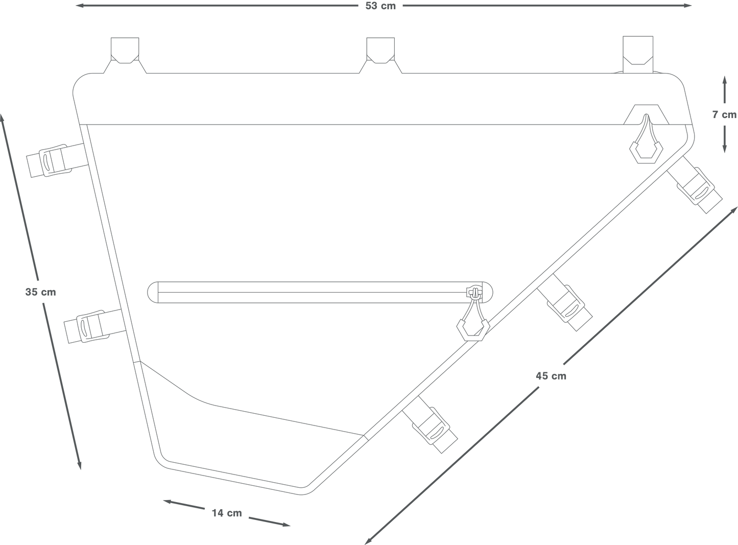 Ramväska APIDURA EXPEDITION FULL FRAME PACK L 14 L Svart