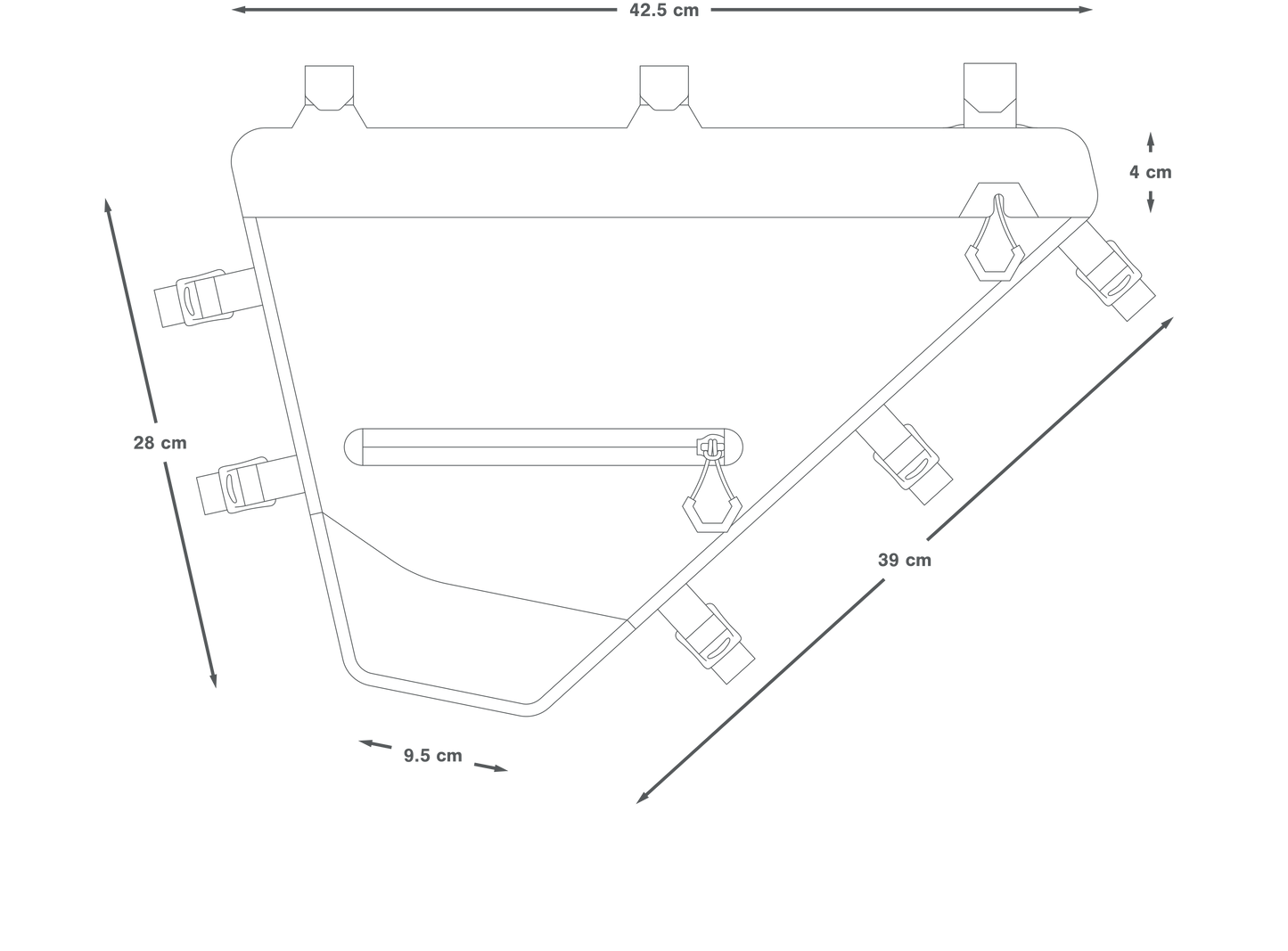 Ramväska APIDURA EXPEDITION FULL FRAME PACK 6 L Svart