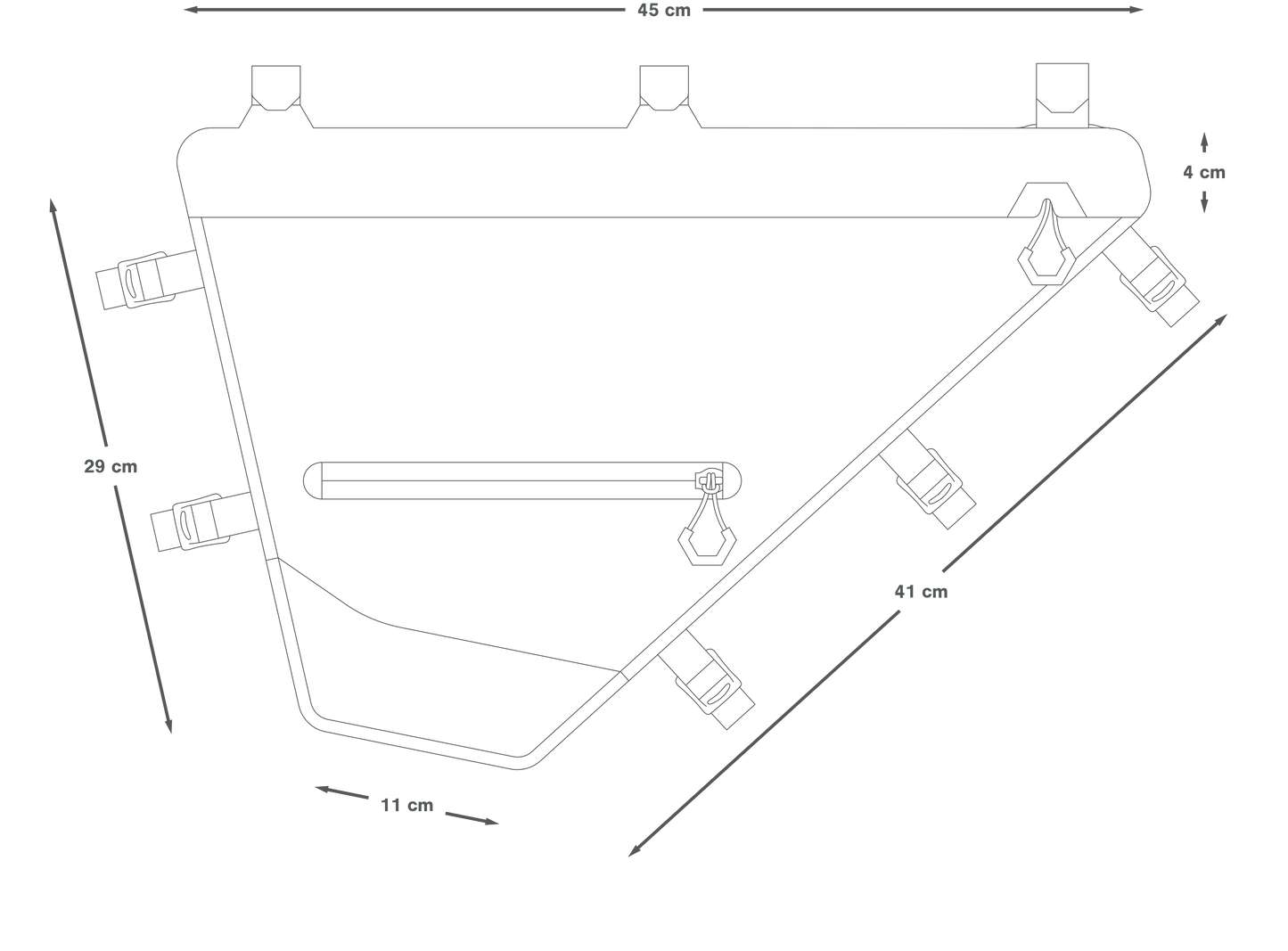 Ramväska APIDURA EXPEDITION FULL FRAME PACK S 7,5 L Svart