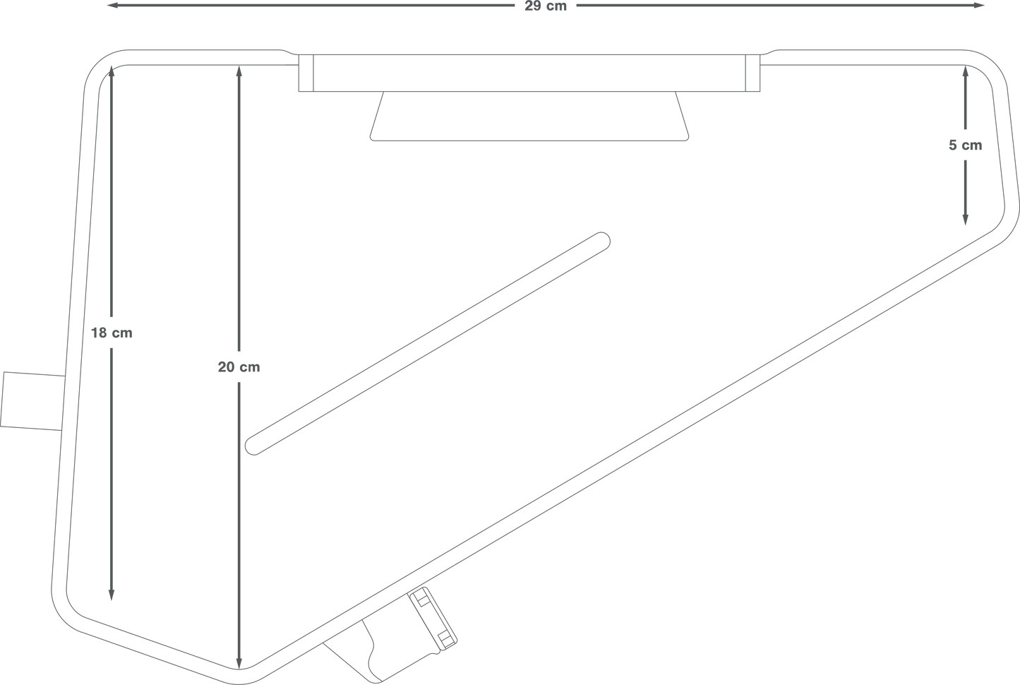 Frame vattenpåse APIDURA FRAME PACK HYDRATATION BLADDER 3 L