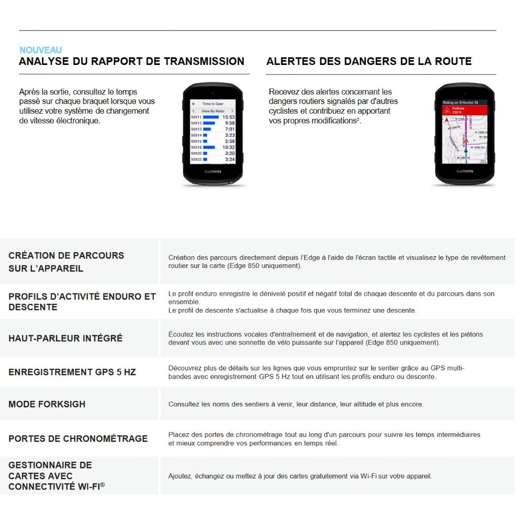 GARMIN EDGE 850 GPS