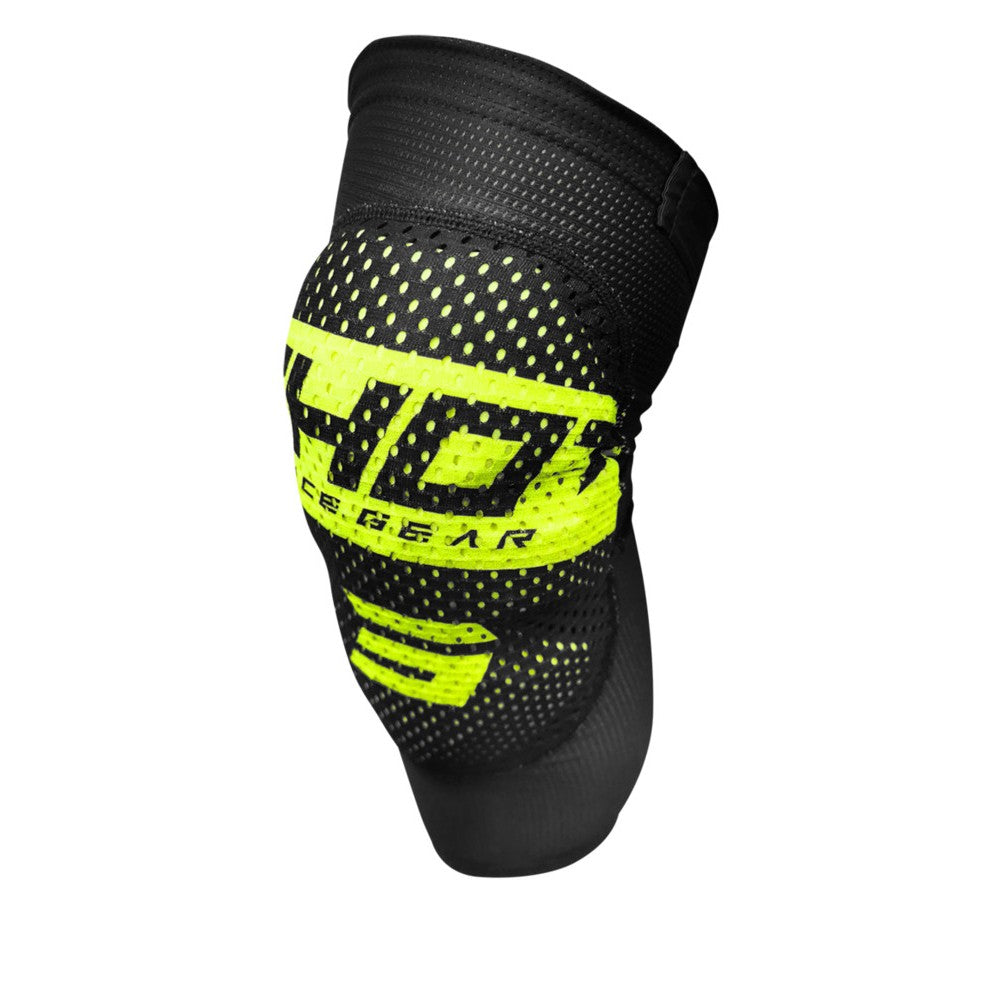Genouillères SHOT Airlight Noir/Jaune Fluo Adulte
