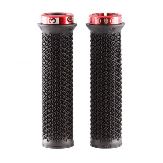 Grips SB3 LOGO 2 Lock-On 136 mm Black/Red