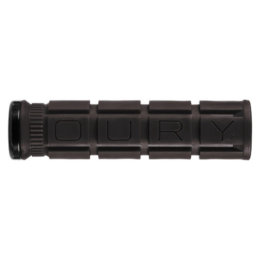 OURY Lock-on V2-handtag, 135 mm, svart