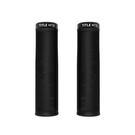 Grips Title MTB FORM Lock-On XL Svart - par sett framifrån