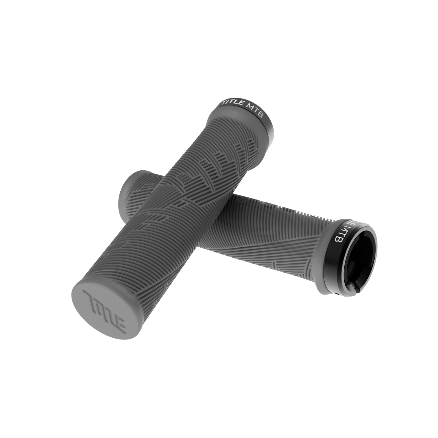 Grips Title MTB FORM Lock-On Gris - vue détaillée