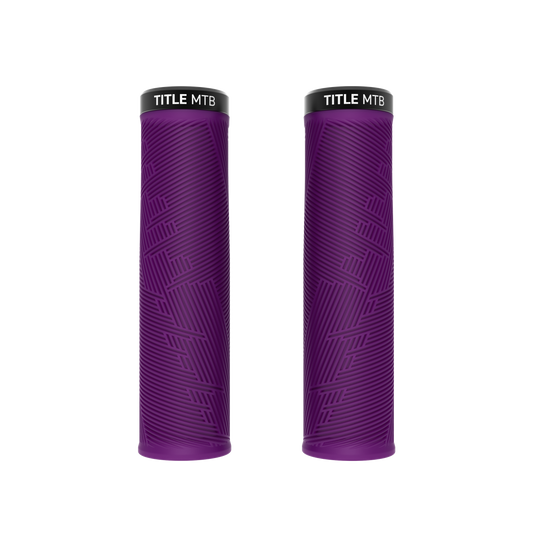 Grips Title MTB FORM Lock-On XL Lila - par framifrån