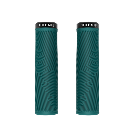 Grips Title MTB FORM Lock-On XL Turquoise - par framifrån