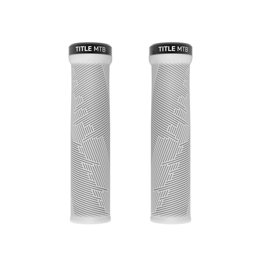 Grips Title MTB FORM Lock-On Vit - par sett framifrån