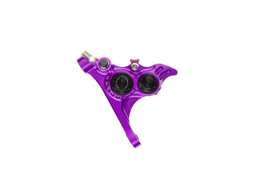 Främre bromsok HOPE RX4+ SL FMF (+20) 70mm 4 kolvar Mineral Purple