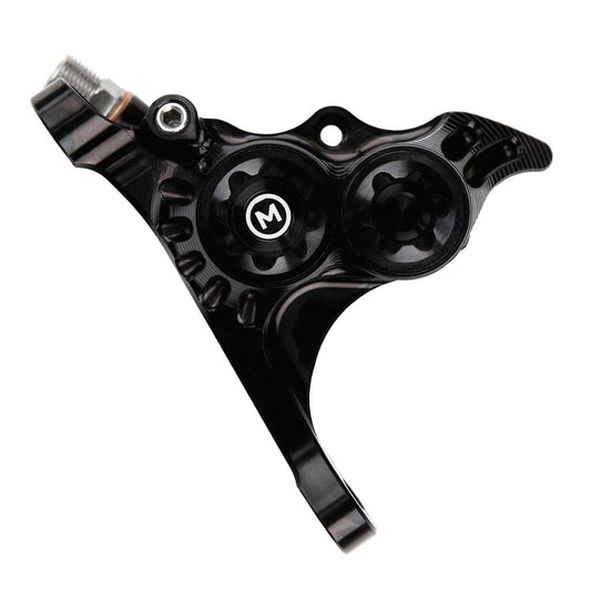 Hydrauliskt främre bromsok HOPE RX4+ FM (+20) 70mm 4 kolvar Mineral Black