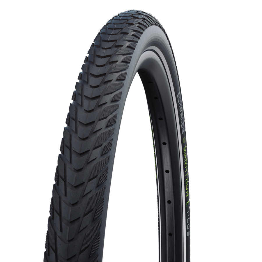 SCHWALBE MARATHON E-PLUS Wired ADDIX Smart DualGuard 27.5x2.00 Tubeless Ready Mjukt däck