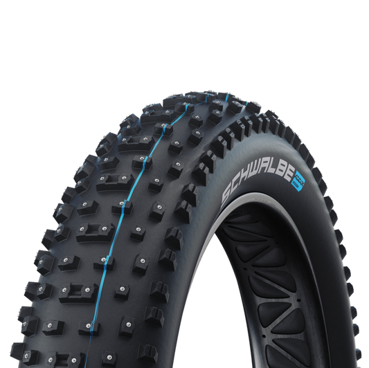 SCHWALBE Al MIGHTY SuperGround Addix-däck 26x4,80 Tubeless Easy, mjukt, svart, med dubbar