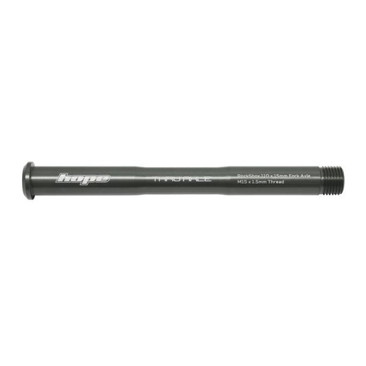 HOPE framhjulsaxel för ROCKSHOX Pike/Lyric/Zeb-gaffel rökt