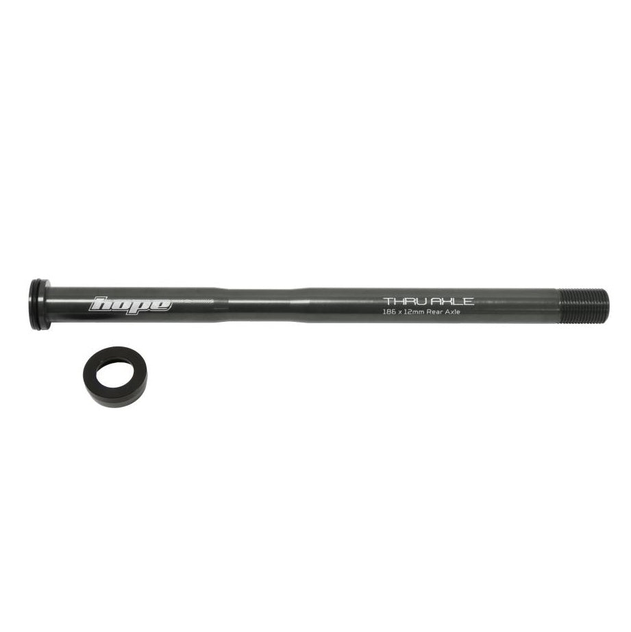 HOPE Rear Wheel Axle 186mm #HTAR186 Smoked