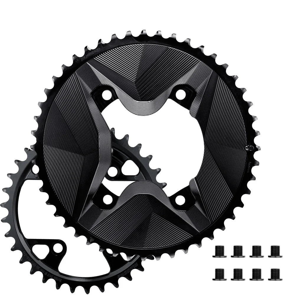 Pair of 12s Chainrings ALUGEAR AERO GRX