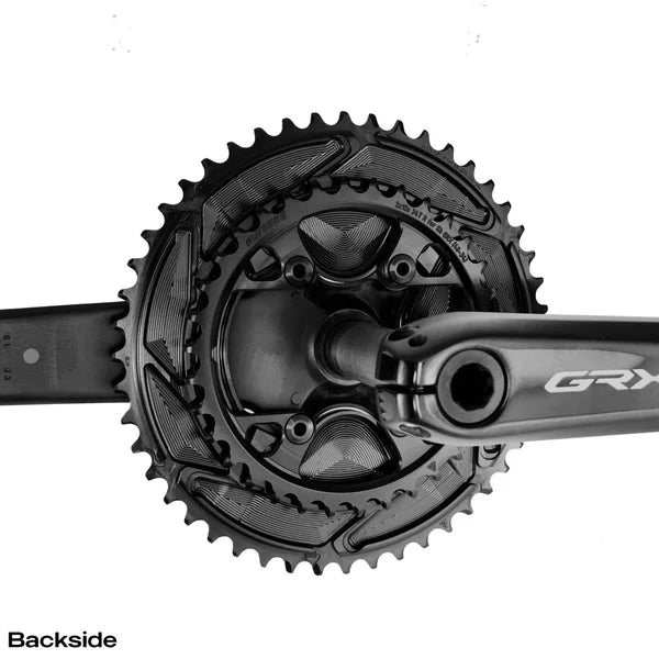 Pair of 12s Chainrings ALUGEAR AERO GRX