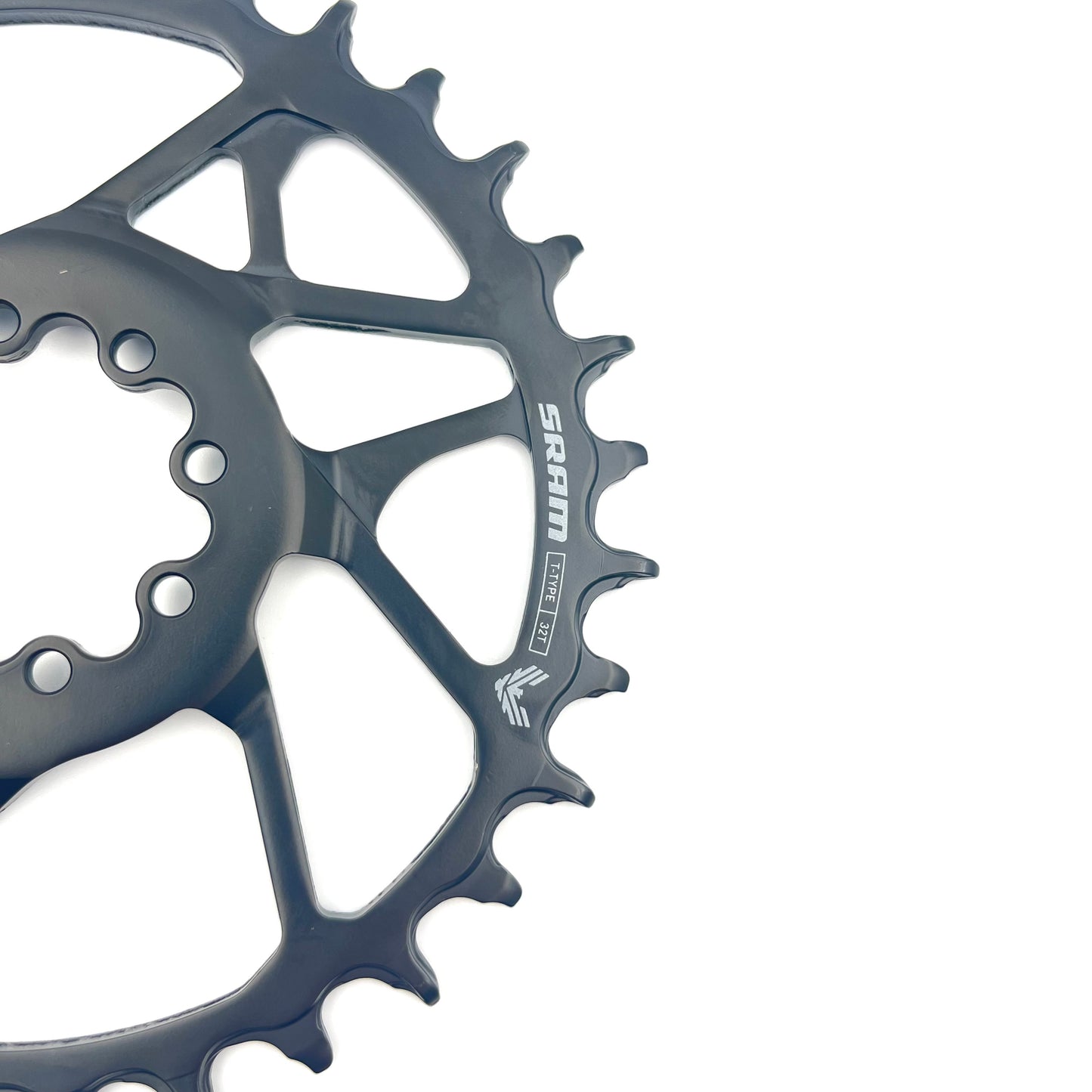 SRAM S1000 T-TYPE EAGLE BOOST 12V stål direktmonterad offset 3mm svart monokedjekrans