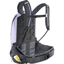 Ryggsäck med ryggskydd EVOC TRAIL PRO 16L Lila