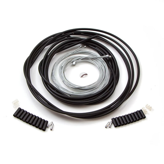 CLARKS kabel- och slangsats för växellåda och broms i rostfritt stål