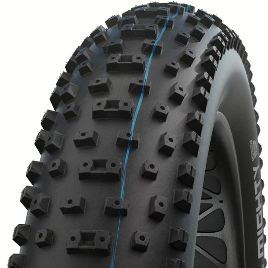 SCHWALBE Al MIGHTY SuperGround Addix-däck 26x4,80 Tubeless Easy, mjukt, svart