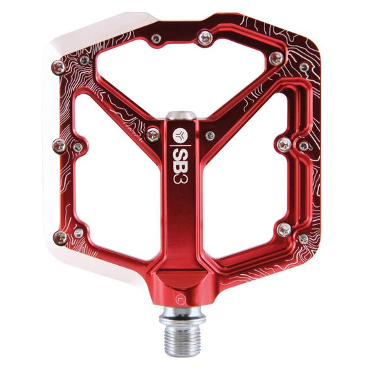 SB3 SPECTRUM red flat pedals