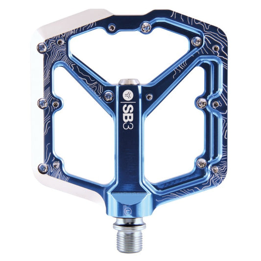 SB3 SPECTRUM flat pedals Blue