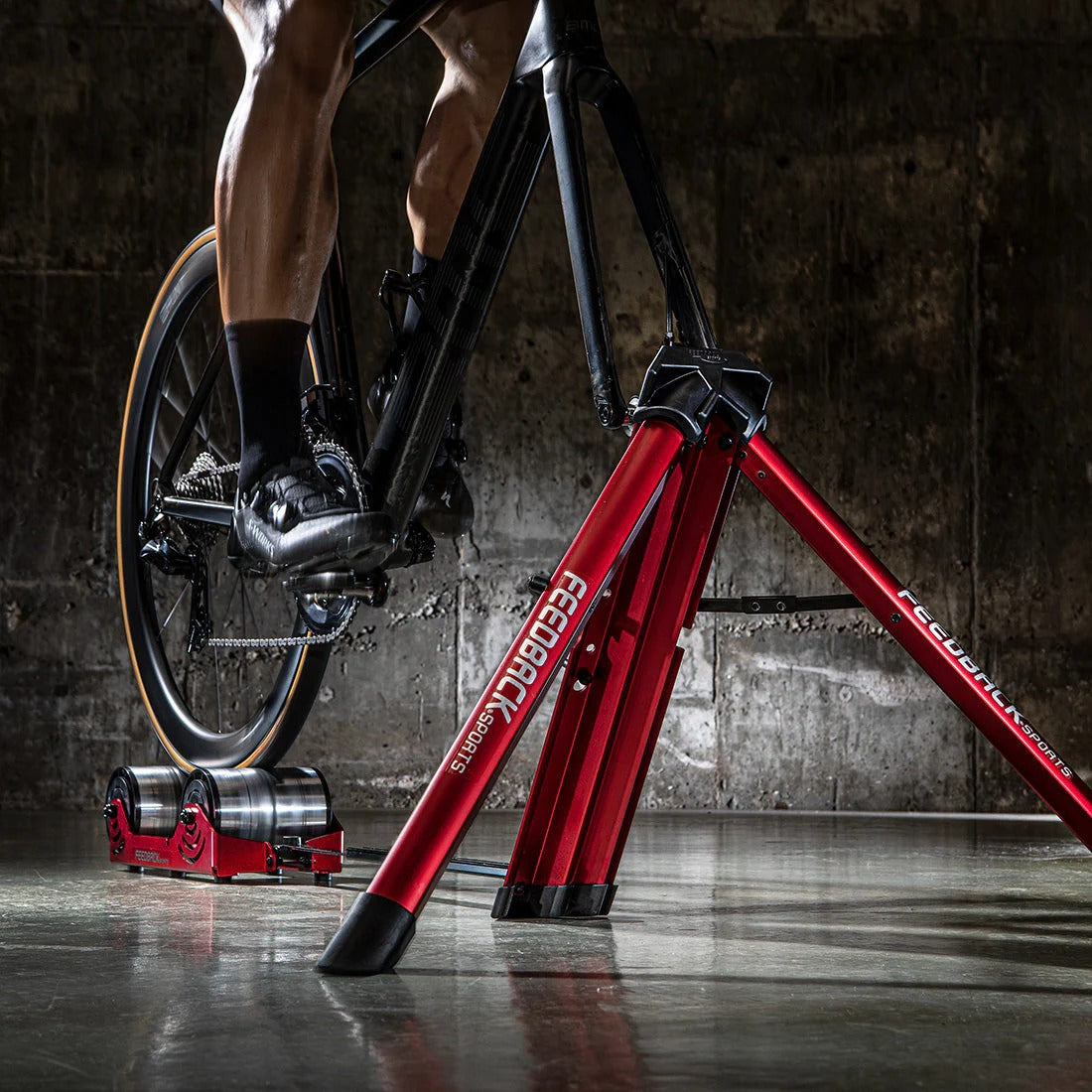 Hopfällbar hemmatränare FEEDBACK Omnium Over-Drive