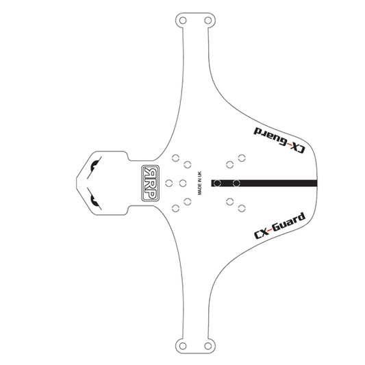 RRP CX GUARD stänkskärm fram