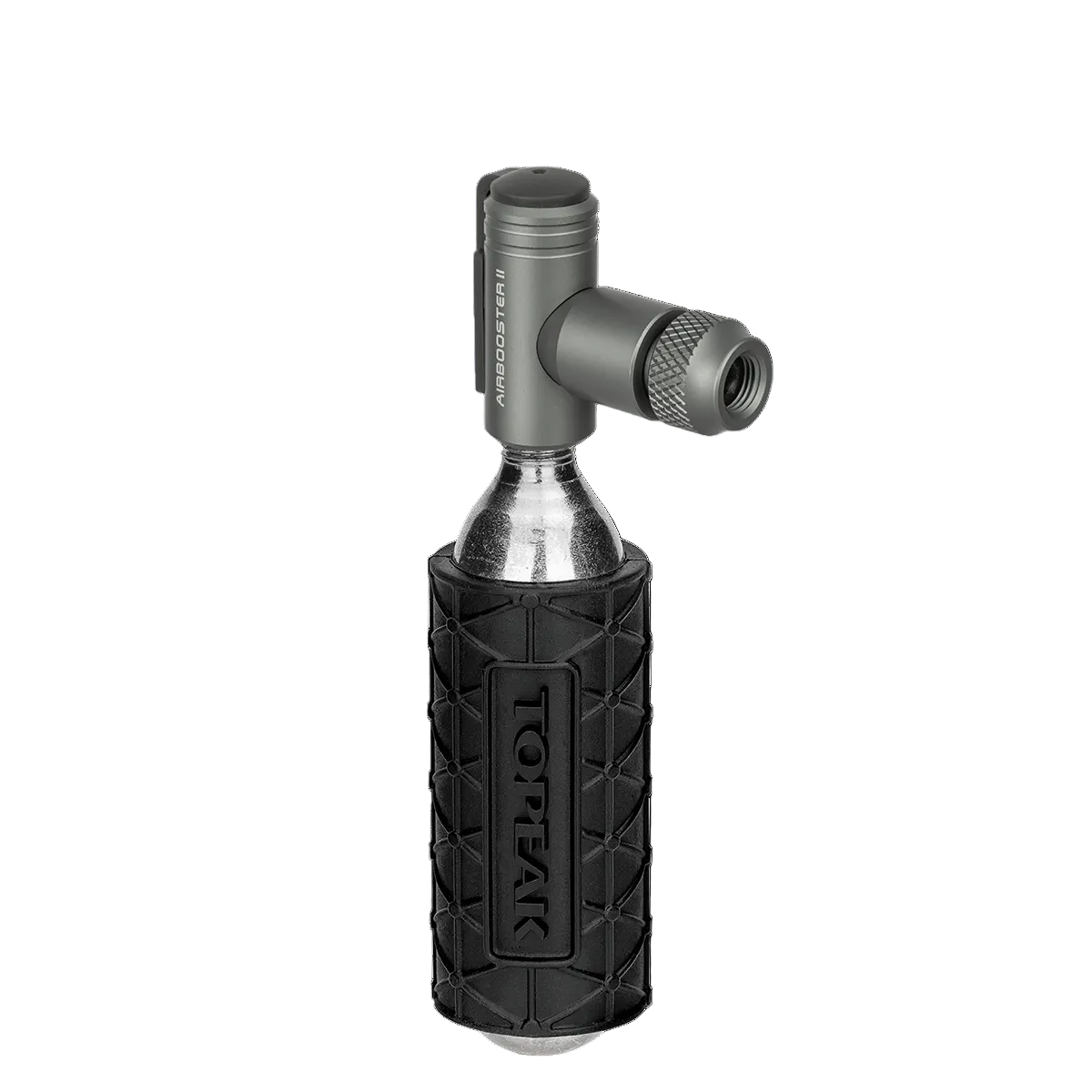 TOPEAK AIRBOOSTER II CO2 slagverkshatt + 16 g gängad CO2-patron (x1)