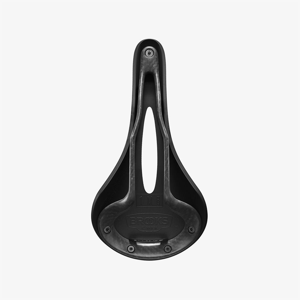 BROOKS CAMBIUM C13 CARVED 158 mm sadel Svart