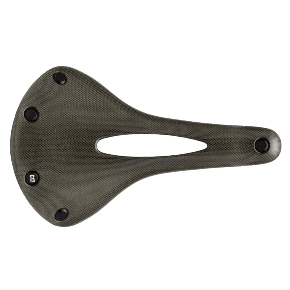 BROOKS CAMBIUM C17 CARVED Sadelgrön