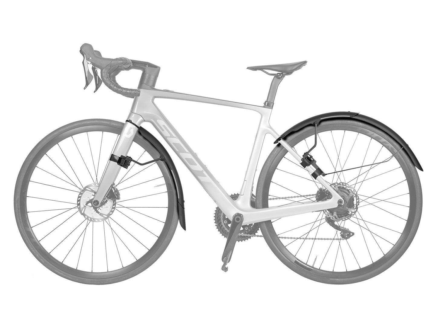 Par främre och bakre stänkskärmar TOPEAK TETRAFENDER R1-R2