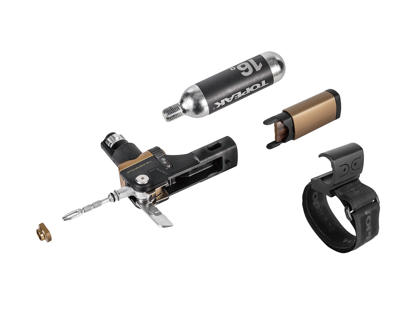 Co2-multiverktyg TOPEAK TUBI MASTER+ (16 g)
