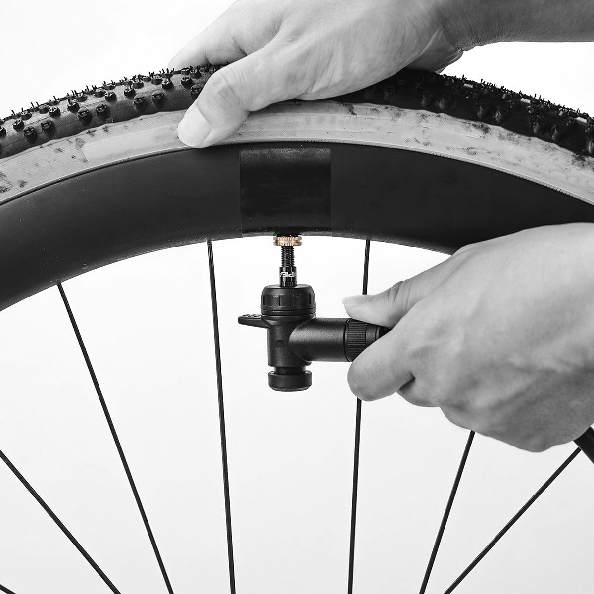 Ventiladapter TOPEAK TURBOFLOW COMBO RAPIDHEAD