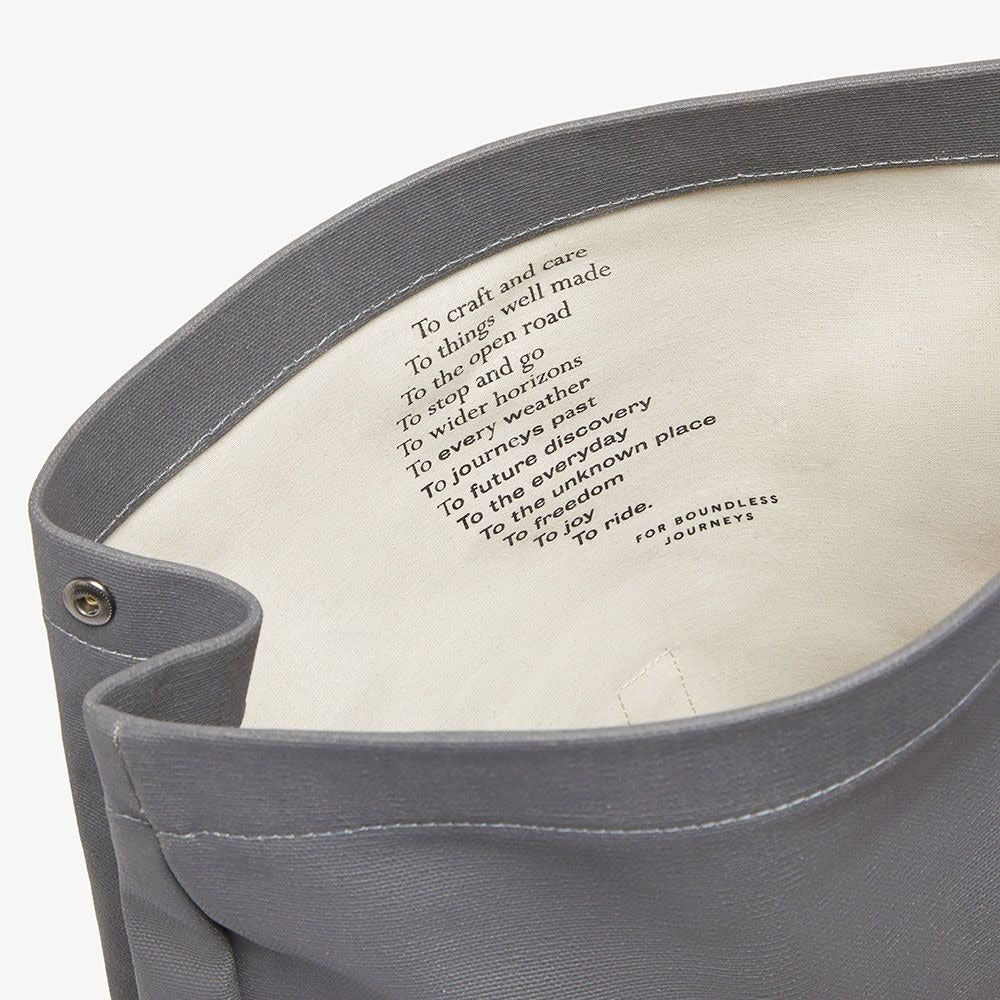 Backpack BROOKS PICKWICK COTTON CANVAS 26L Grey