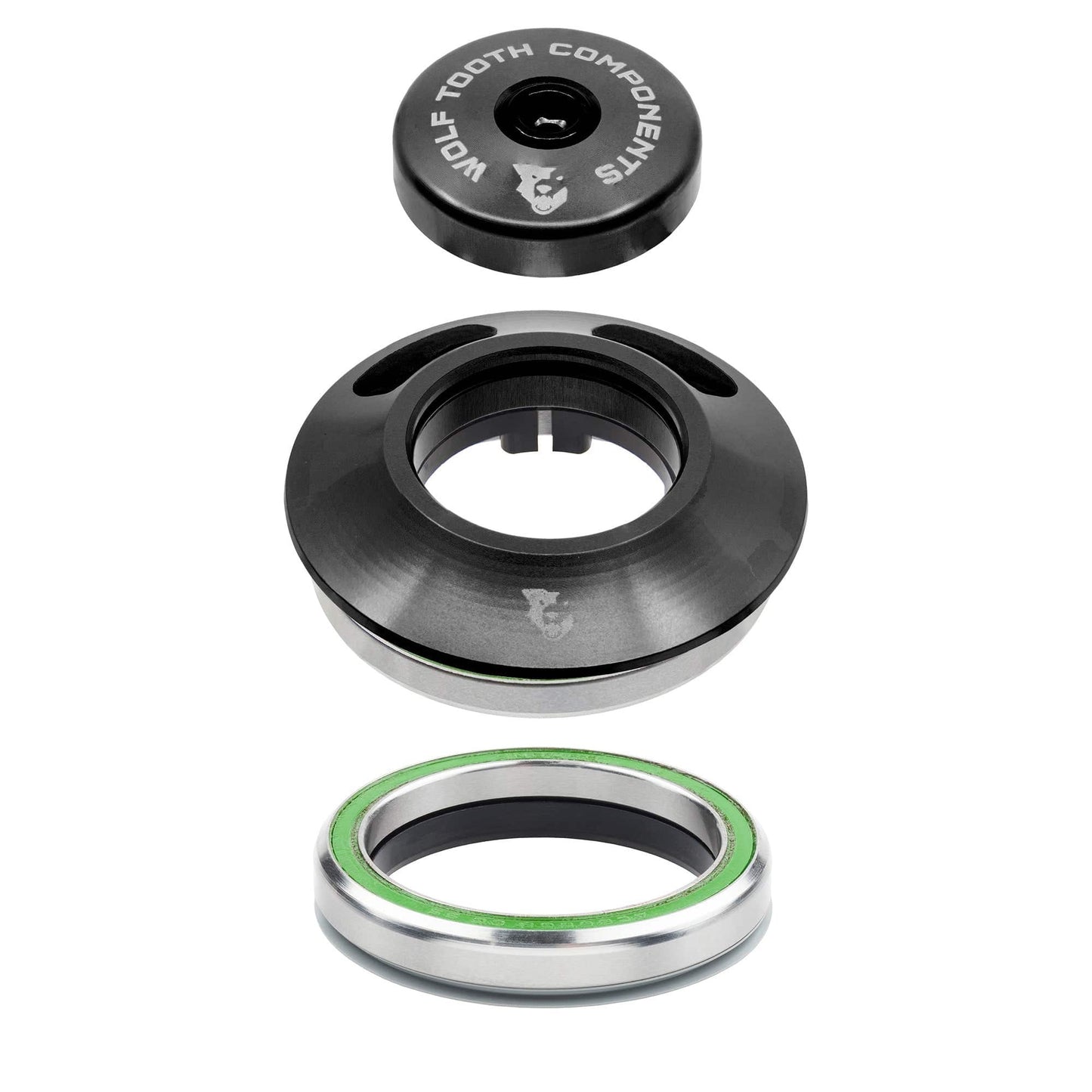 WOLF TOOTH IS52 Semi-integrerat headset Svart
