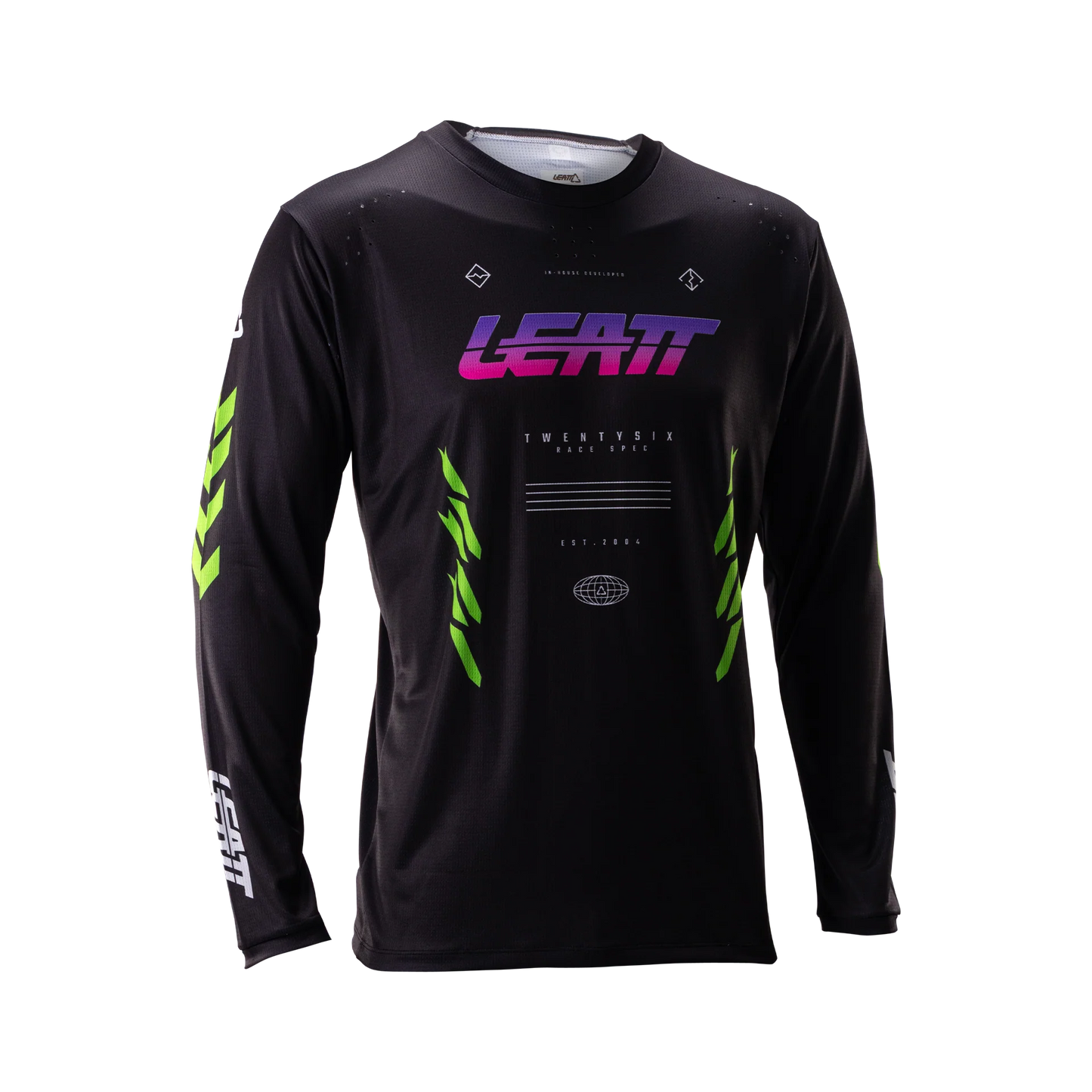 LEATT MTB GRAVITY 4.0 Long Sleeve Jersey Black/Purple