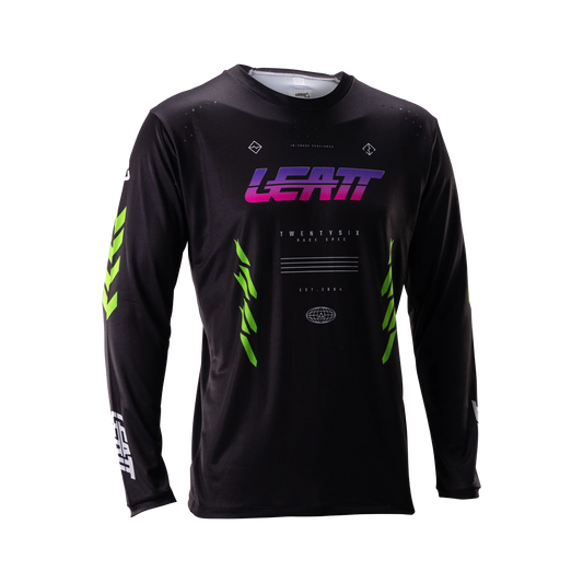 LEATT MTB GRAVITY 4.0 Long Sleeve Jersey Black/Purple
