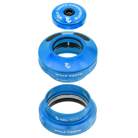 WOLF TOOTH EC44 Blått halvintegrerat headset
