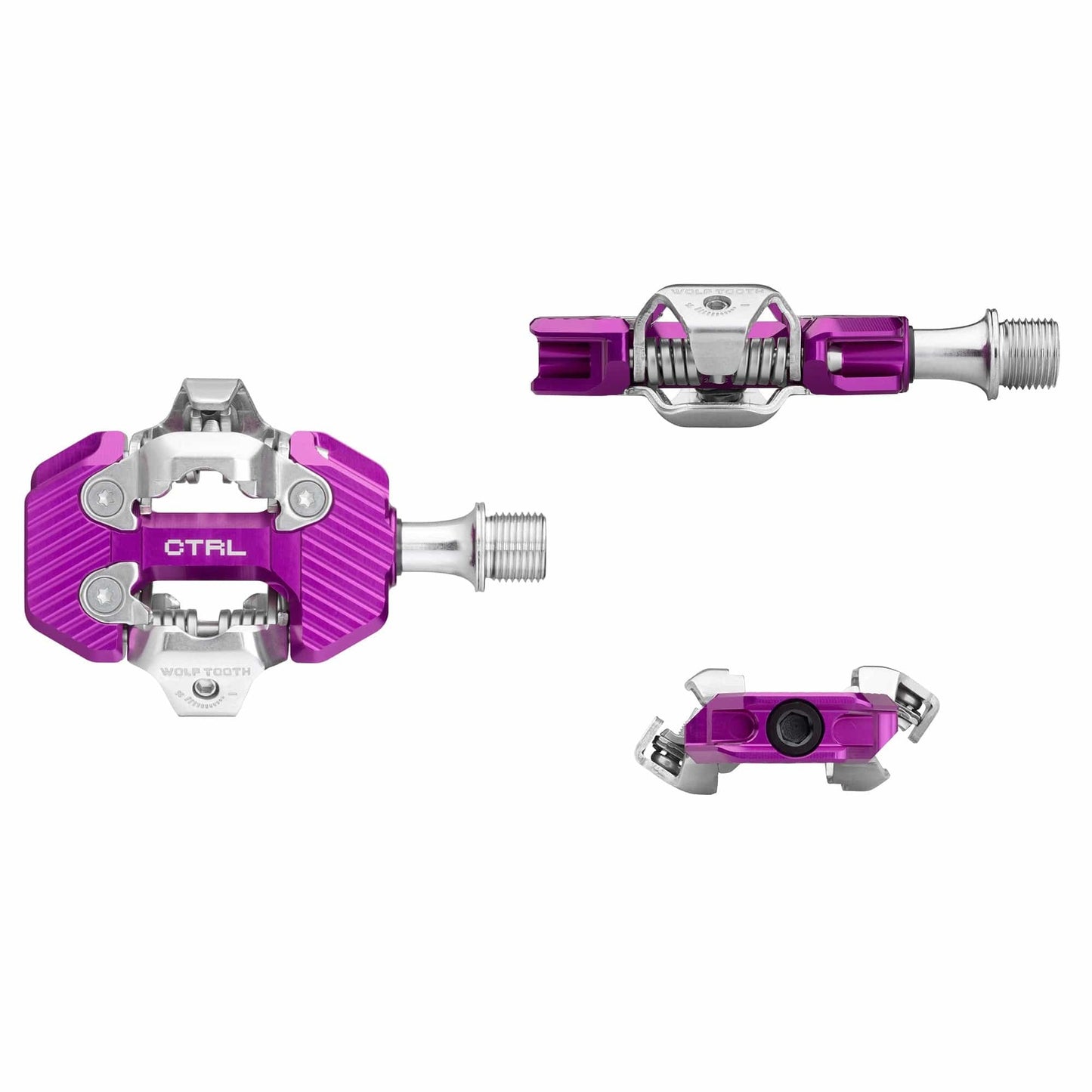 WOLF TOOTH CTRL TRAIL Clipless Violet pedals