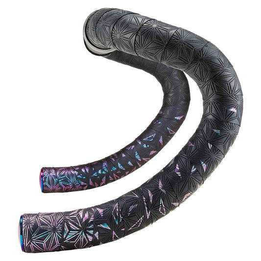 SUPACAZ SUPER STICKY KUSH STAR FADE-styreband, svart/flerfärgat
