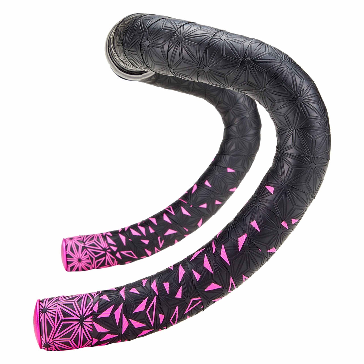 SUPACAZ SUPER STICKY KUSH STAR FADE-styreband, svart/rosa