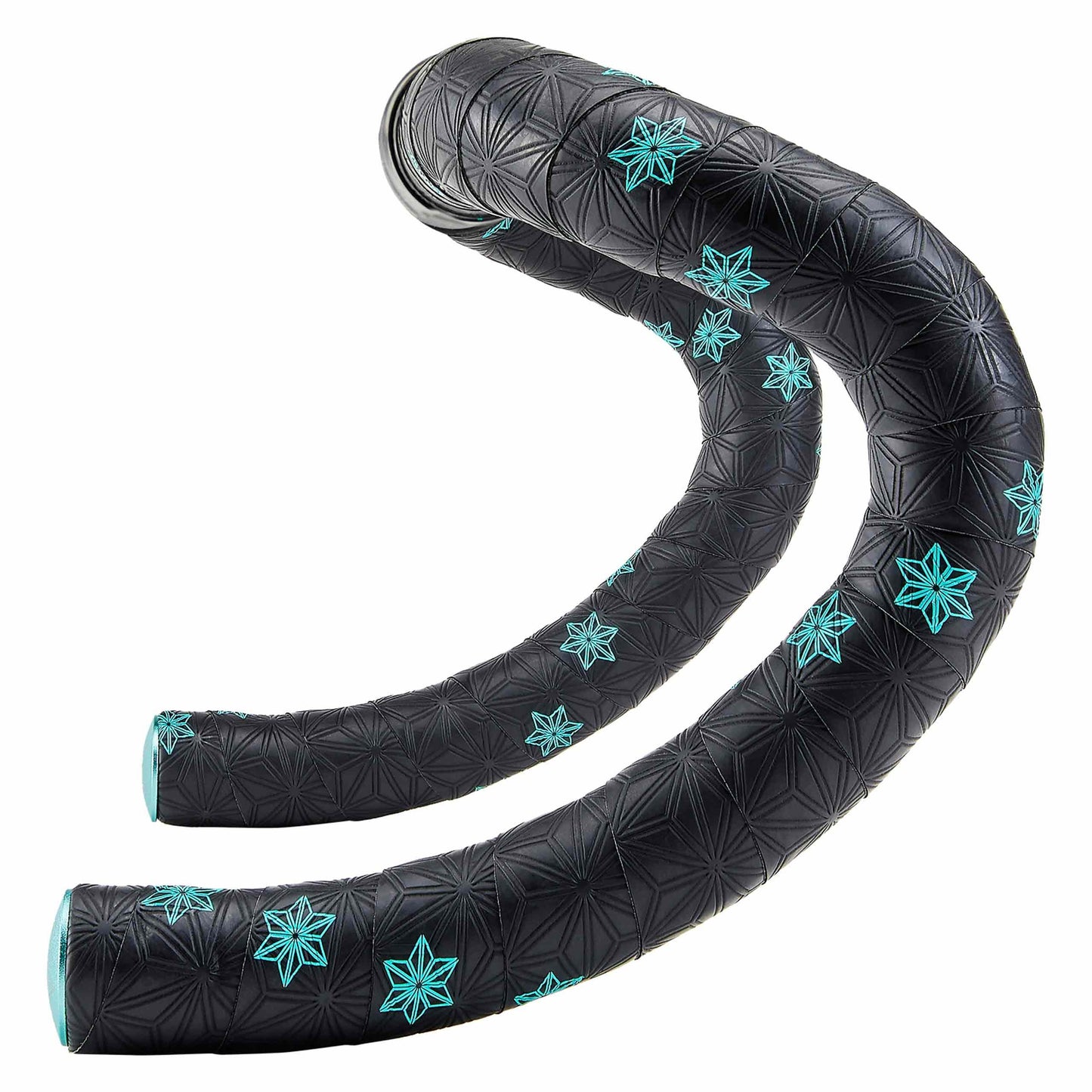 SUPACAZ SUPER STICKY KUSH GALAXY-styreband, svart/himmelblått